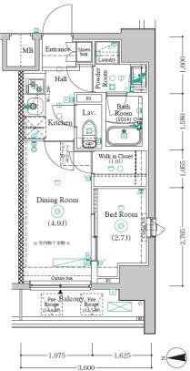 【川崎市川崎区昭和のマンションの間取り】