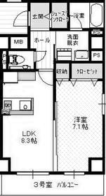 ハートフル医大西の間取り