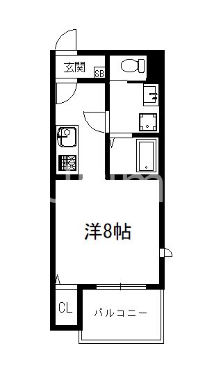 モンカンフリエの間取り