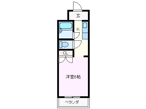 ジョイフル江島の間取り