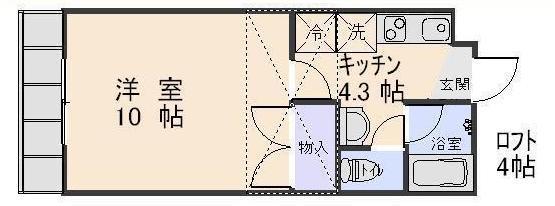 コーポ八戸太郎Ａの間取り