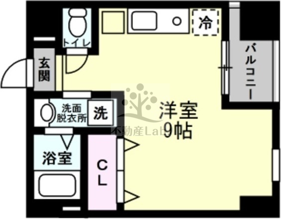 ガーディアンズパレス高殿の間取り