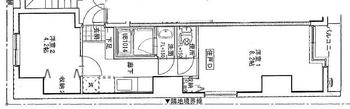 リバージュ宇品の間取り