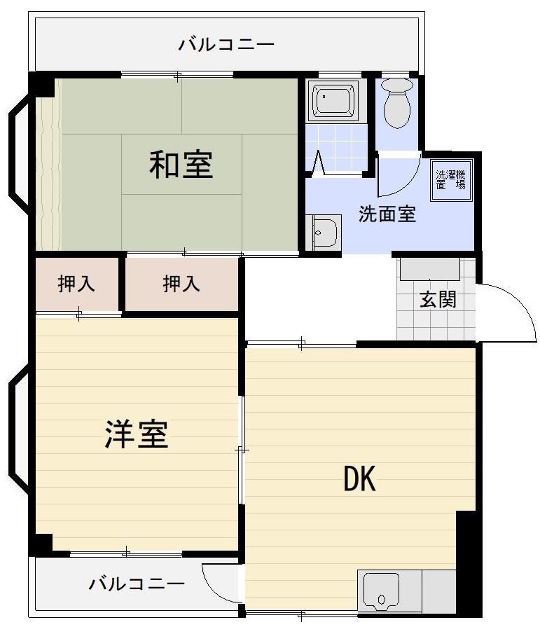 ダイナスティマンションの間取り