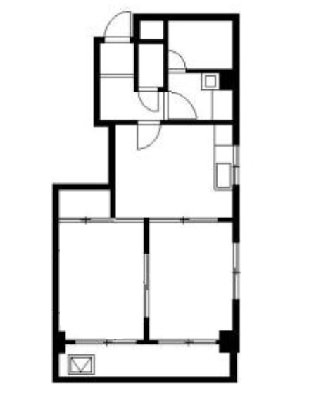 名古屋市昭和区白金のマンションの間取り