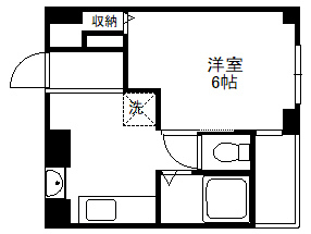 シャトレ六甲の間取り