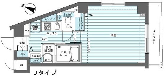 エルミタージュ板橋本町の間取り