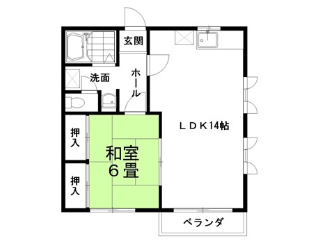 プラザ飛鳥の間取り