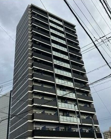 【名古屋市中村区太閤のマンションの建物外観】