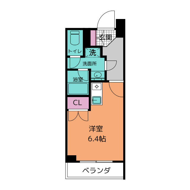 エッセ桜山の間取り