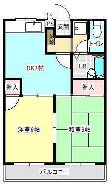 コーポＣＥＬＧの間取り