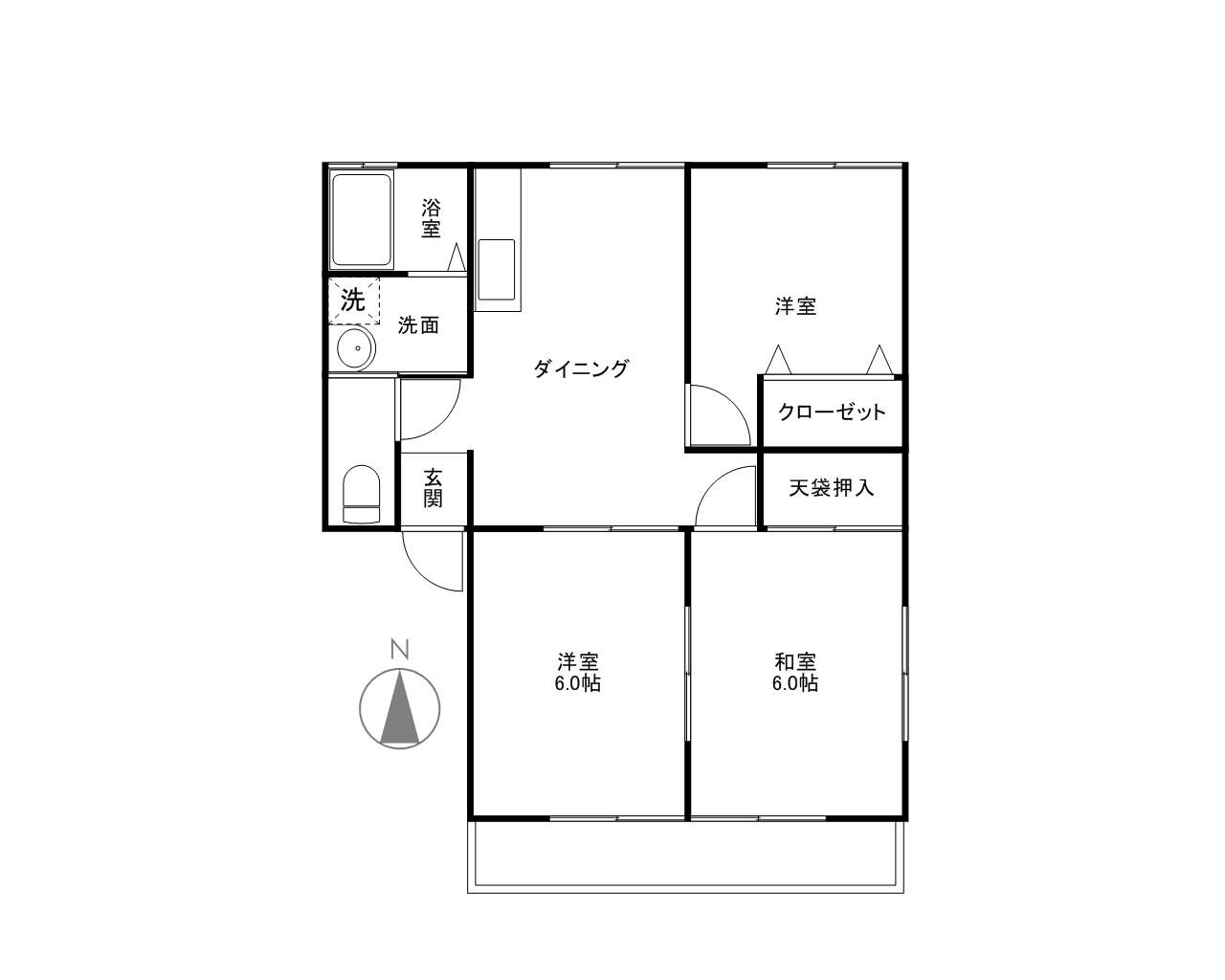 プルミエールの間取り