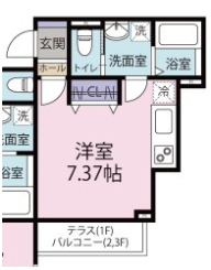 スフィーダみずほ台IIの間取り