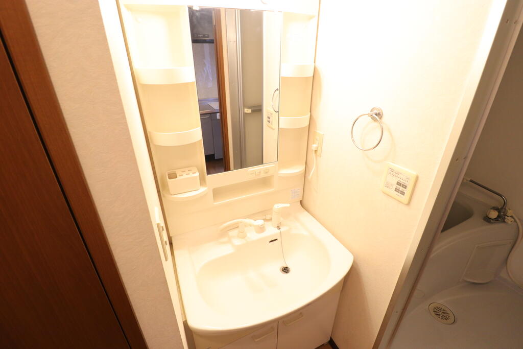 洗面設備　シャンプードレッサー付きです！