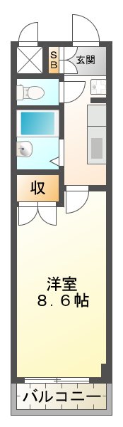 アートプラザ神戸西の間取り写真