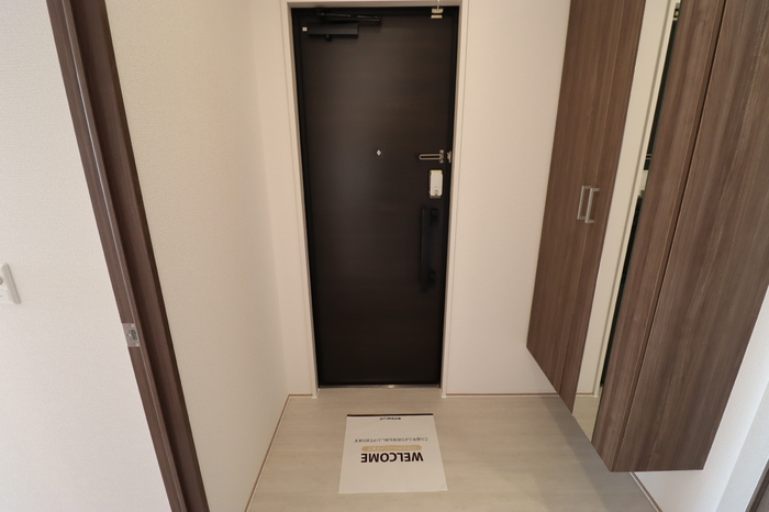 玄関　※同物件・反転タイプの写真です。