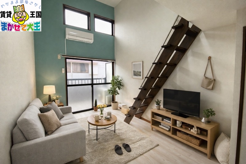 居室・リビング　家具はＣＧです