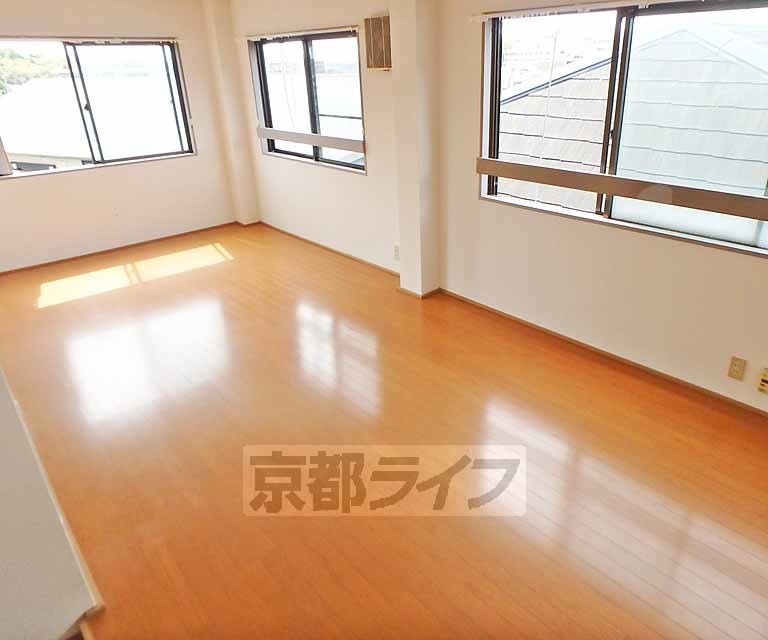 居室・リビング　採光面が多く明るい雰囲気です