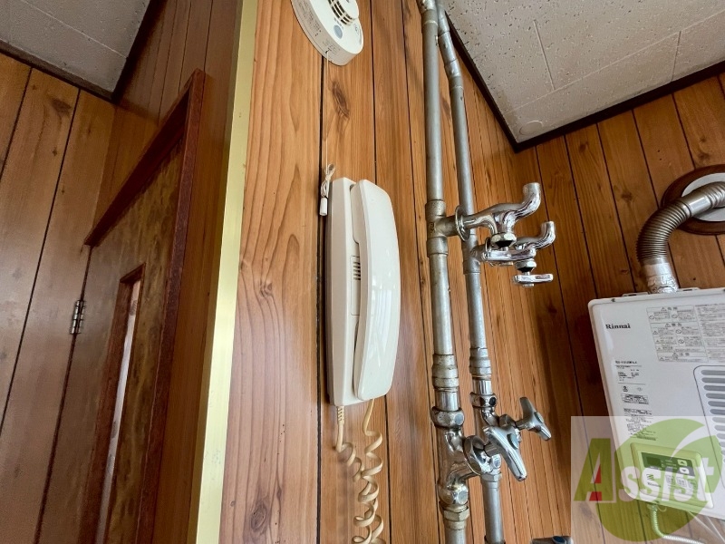 セキュリティ　インターホンは通話ができるので急な訪問があっても安心です。