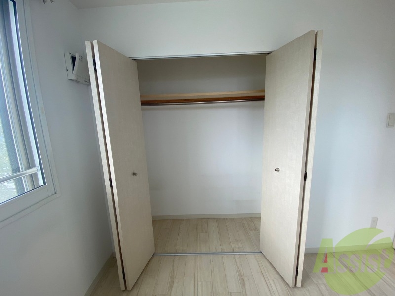 収納　収納もバッチリあるのでお部屋が片付きますよ！