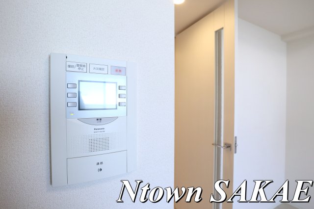 セキュリティ　モニター付きインターホンです