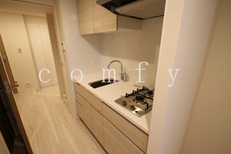 キッチン　機能的なシステムキッチン