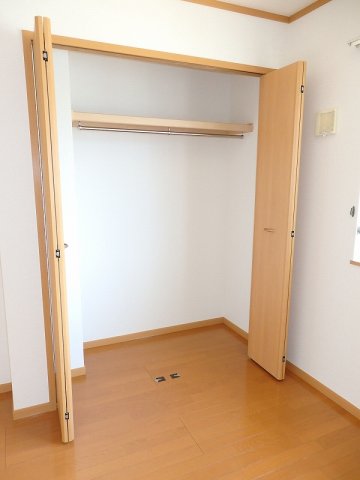 収納　収納のためのスペースです