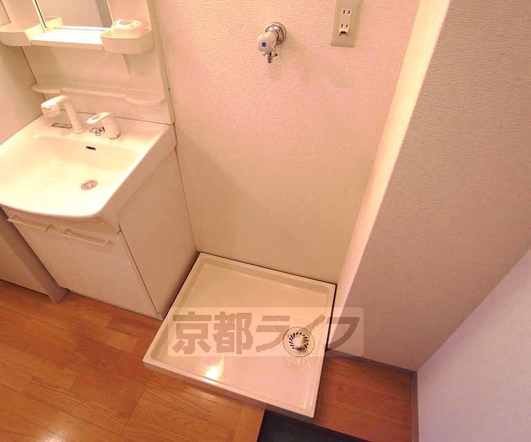 その他設備　洗濯機置き場です！