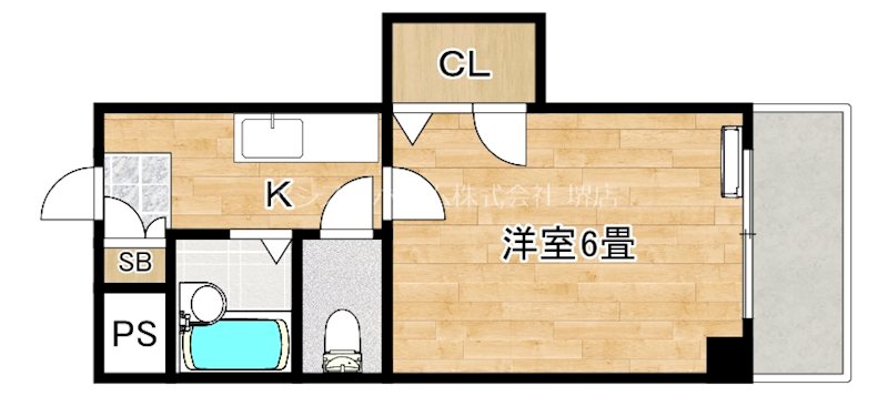 ラフォーレ中之町の間取り写真