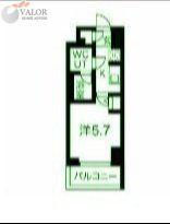 クラリッサ横浜シエルの間取り