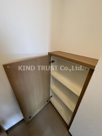 収納　十分な収納スペースがあります