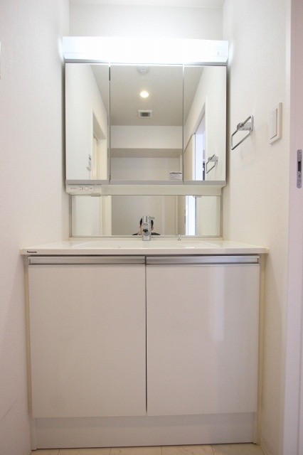 洗面設備　同物件、別号室のものです。