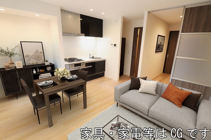 居室・リビング　※家具・家電等はCGです