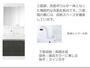 洗面設備　洗髪洗面化粧台（イメージ）