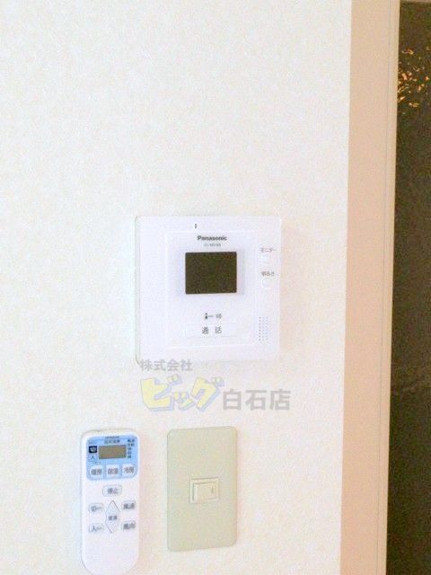 セキュリティ　モニター付きインターホン完備しています♪
