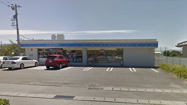 コンビニ　ローソン 甲斐大下条店（コンビニ）まで655m