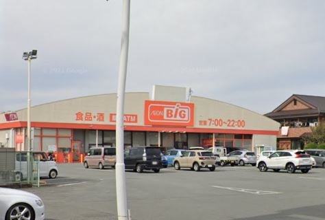スーパー　ザ・ビッグ 甲斐敷島店（スーパー）まで876m
