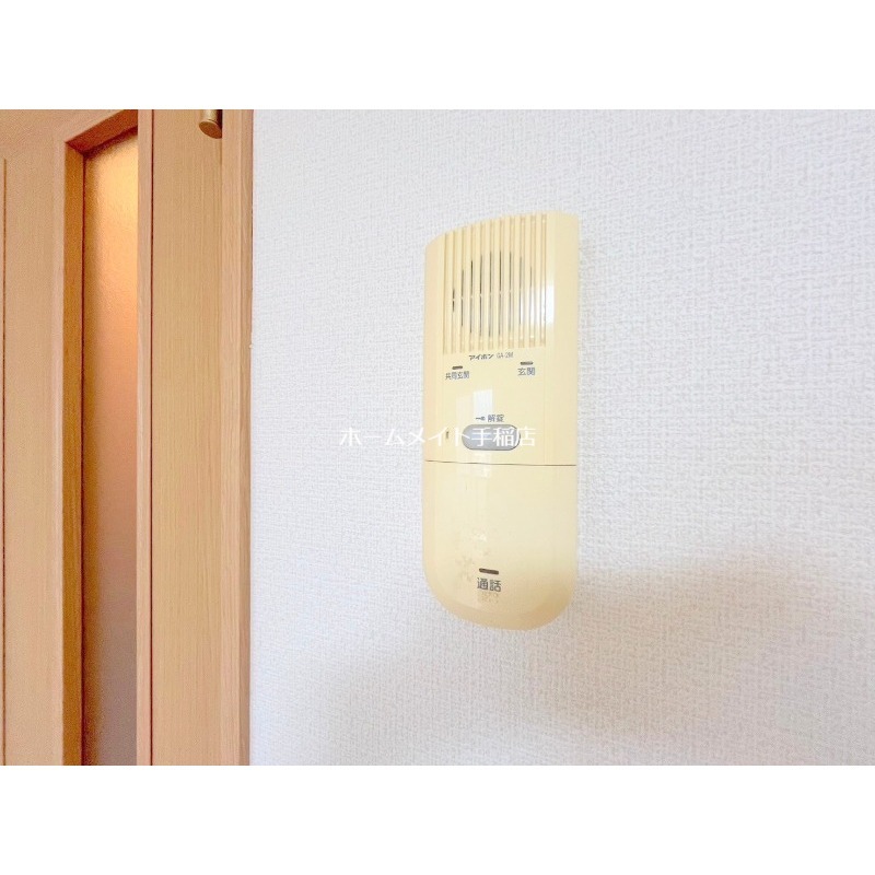 セキュリティ　インターホンで安心です♪