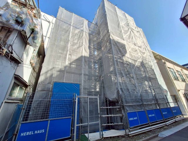 建物外観　新築　耐火耐震の旭化成