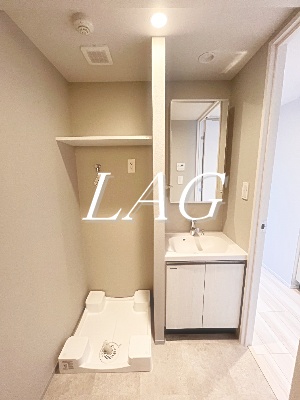 洗面設備　洗面台です。