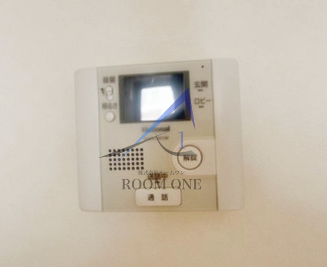 セキュリティ　モニター付きインターホンです。