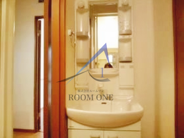 洗面設備　洗面台です。