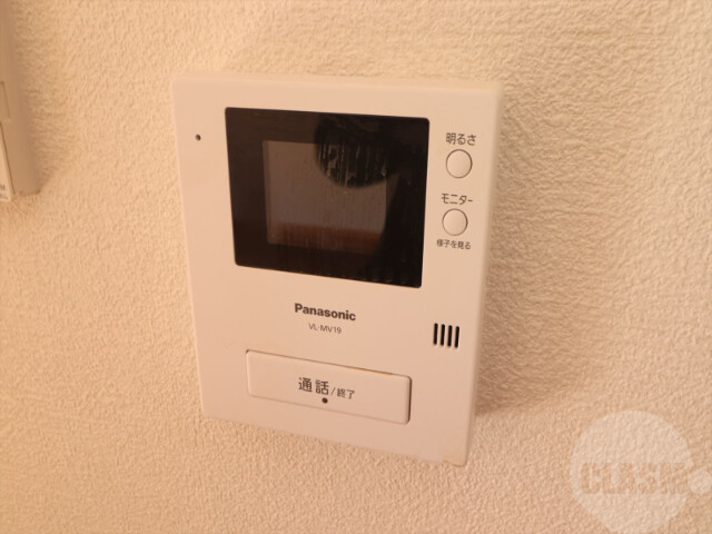 セキュリティ　モニター付きインターホン