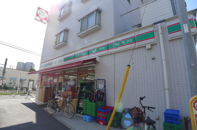 コンビニ　ローソンストア100登戸新町店（コンビニ）まで263m