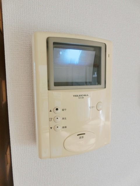セキュリティ　防犯ＴＶモニター付きのドアホン