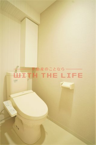 トイレ　ゆったりとした空間のトイレです