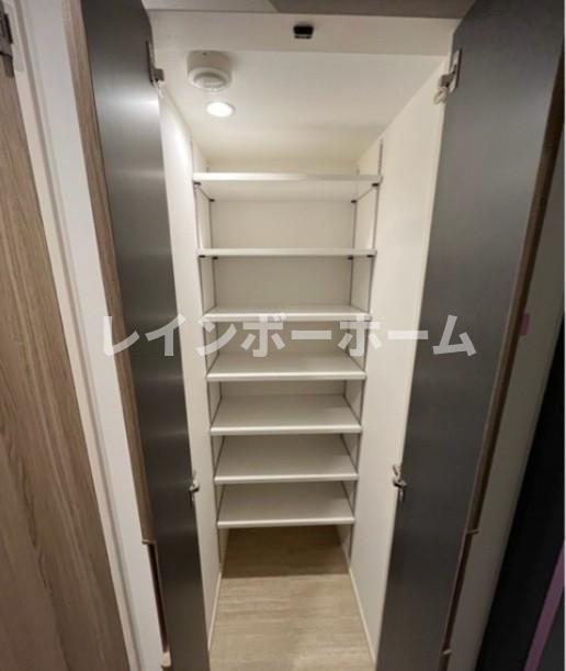 収納　収納があります