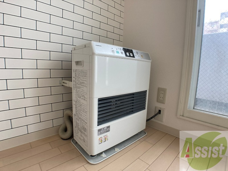 その他設備　灯油暖房です。札幌の寒い冬もこれで大丈夫！