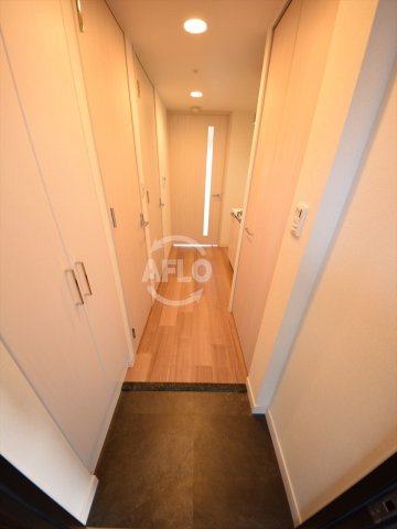 玄関　プレサンス谷町七丁目II　玄関