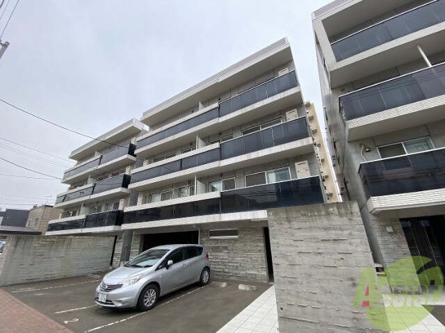 建物外観　札幌市中央区北十三条西「ヴィラアバーナ桑園」